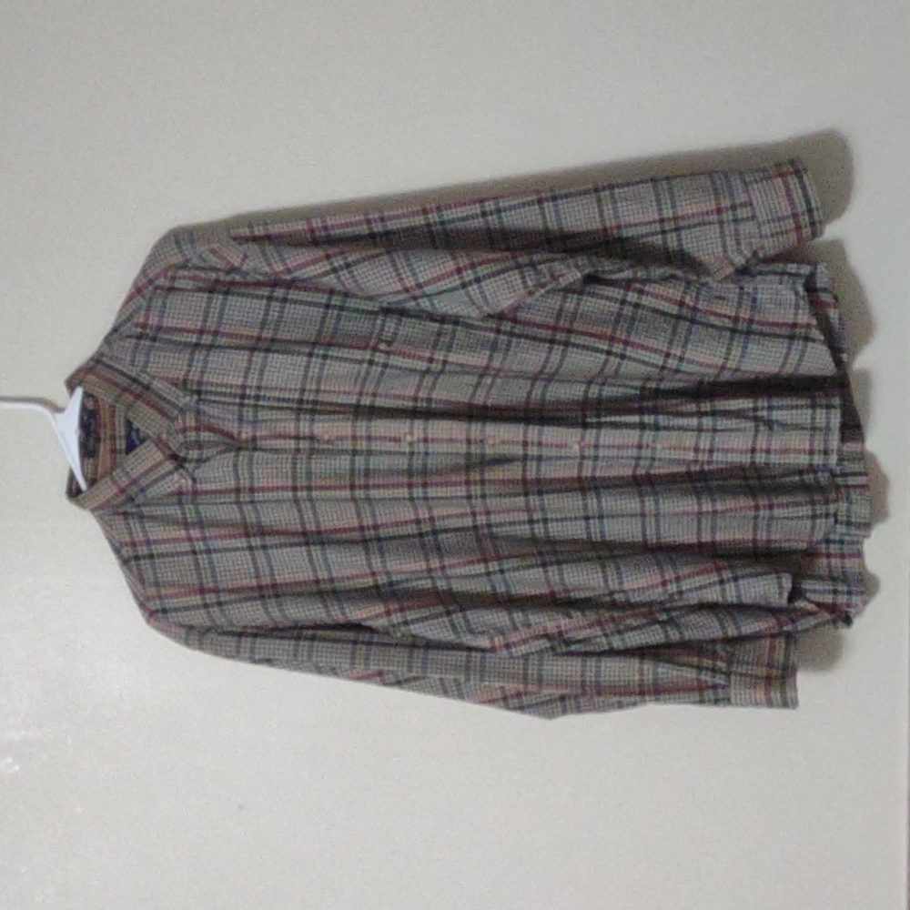 Men's Salty Dog GANT plaid long-sleeved shirt